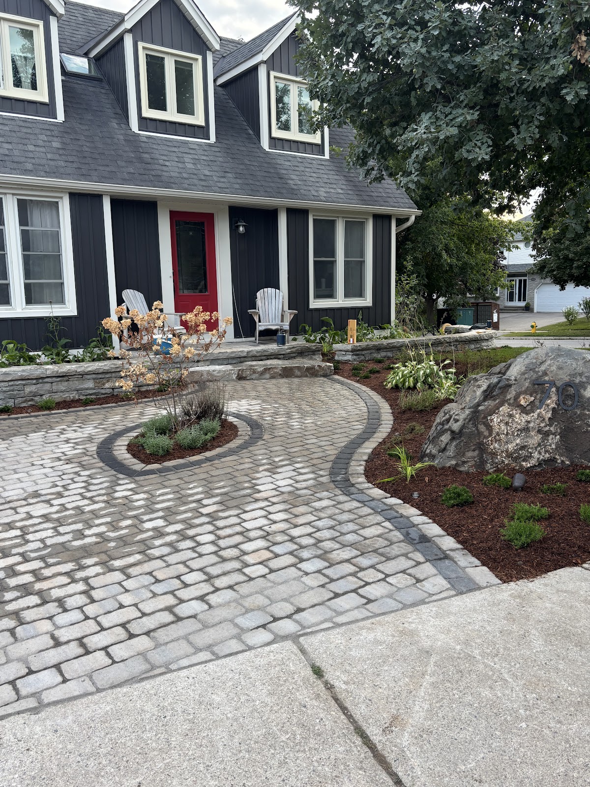 Serene Stonescapes work sample 1