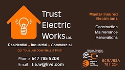 Trust Electric Works | Electrician in Mississauga, Oakville, Milton, Brampton