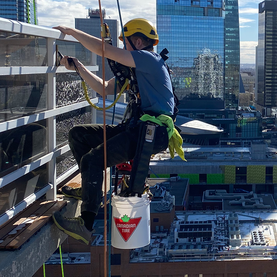 High Rise Window Cleaners work sample 1