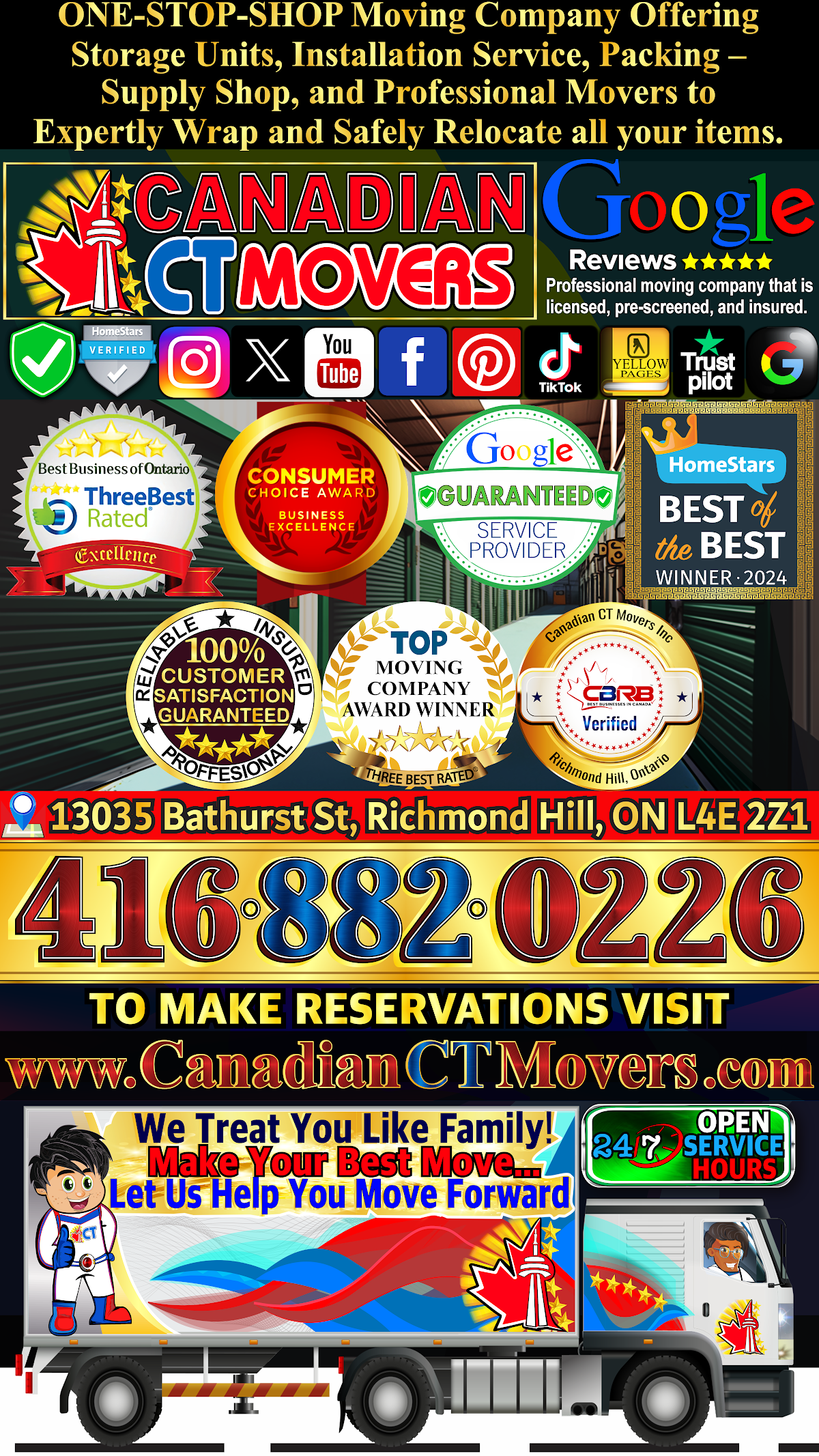 Canadian CT Movers Inc. – Moving Company | Storage Services – Richmond Hill work sample 1