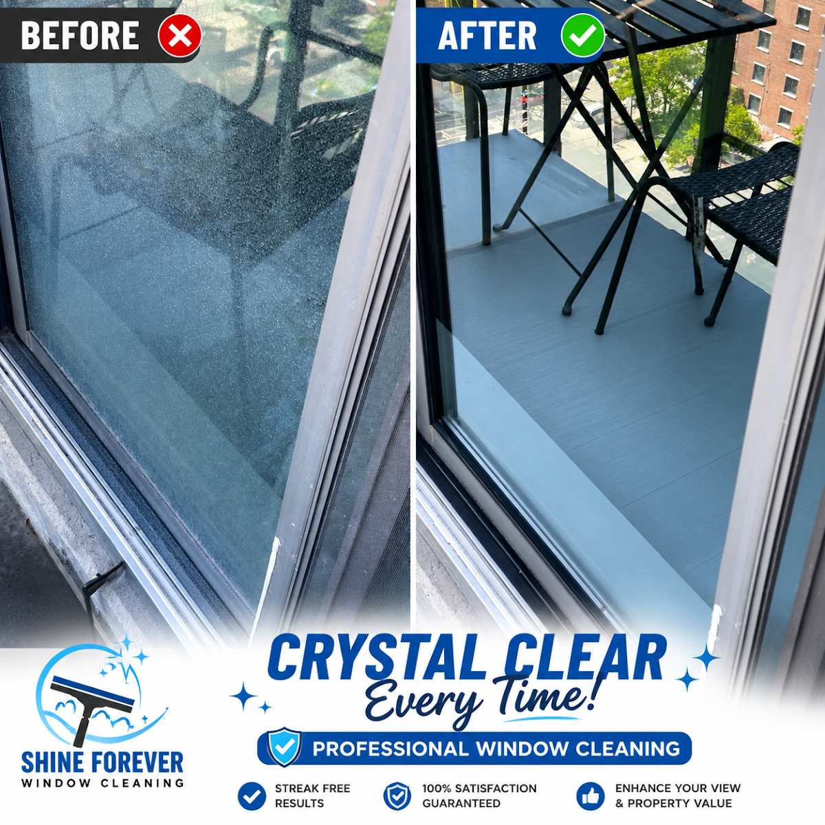 Shine Forever window cleaning