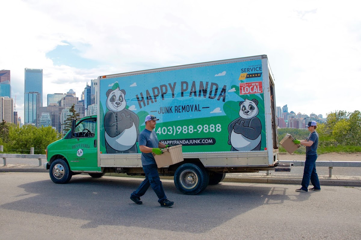 Happy Panda Junk Removal / Calgary work sample 1