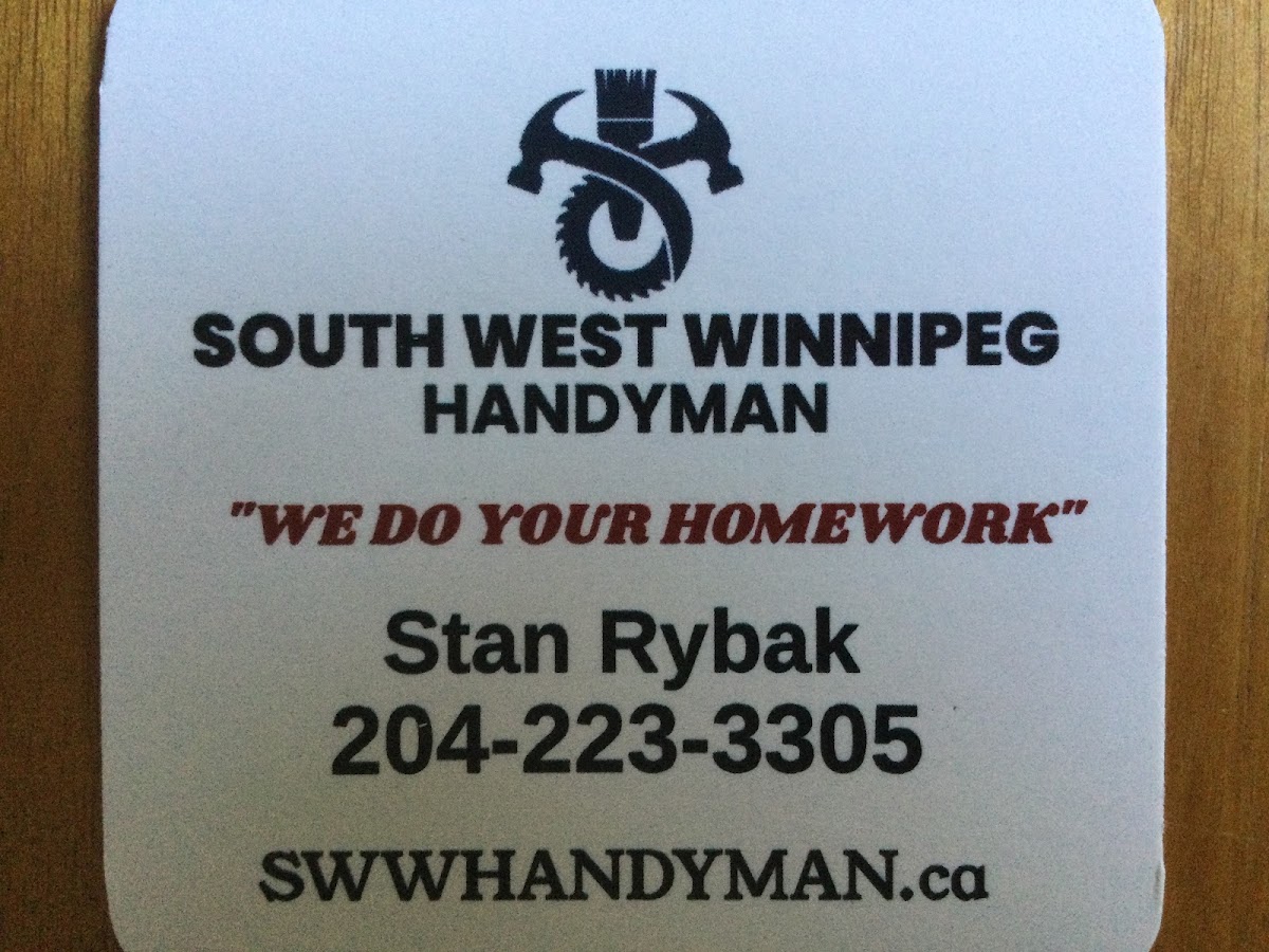 South West Winnipeg Handyman work sample 1