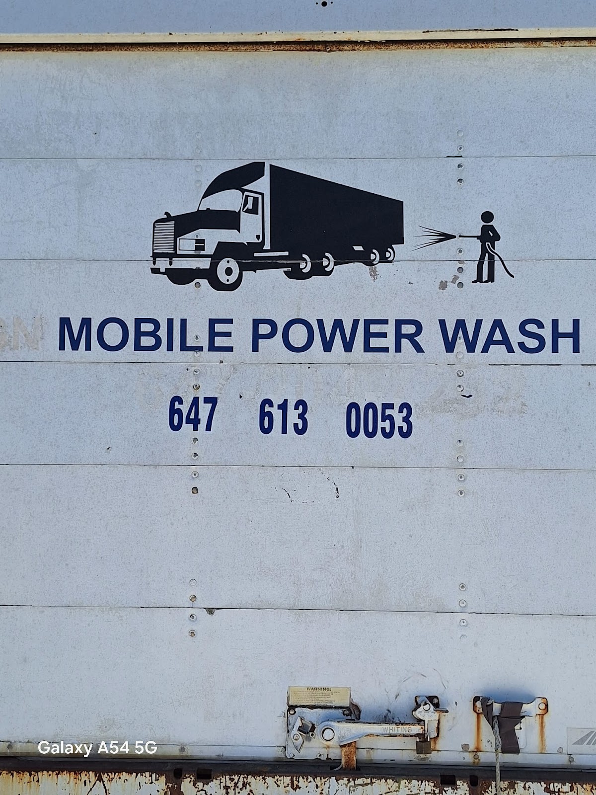 402 Express mobile power wash work sample 1