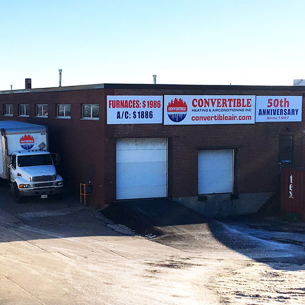 Convertible Heating and Air Conditioning