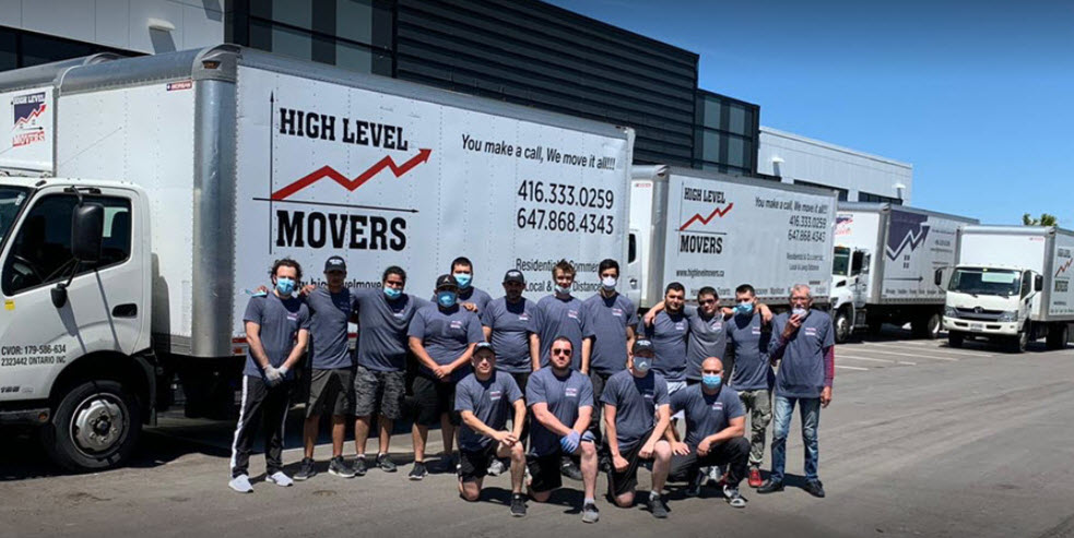 High-Level Movers Toronto Moving Company work sample 1