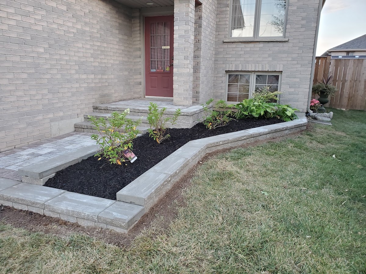 Froman's Landscaping work sample 1
