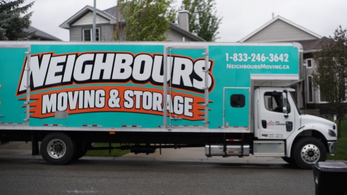 Neighbours Moving & Storage - Red Deer work sample 1